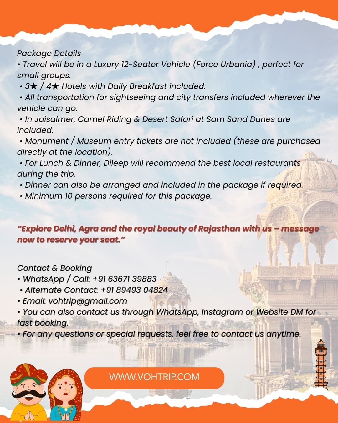 Rajasthan Detail Planner